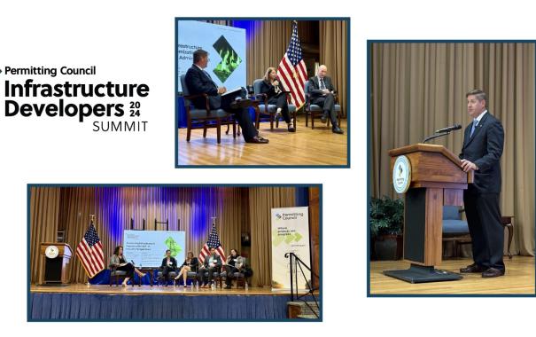 Presenters at Permitting Council Infrastructure Developers Summit